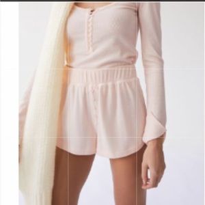 Out From Under (Urban Outfitters) Pink Lounge Dolphin Shorts‎ | Size Small